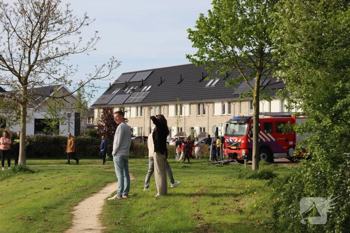Politiehelikopter en veel hulpdiensten aanwezig voor valse melding