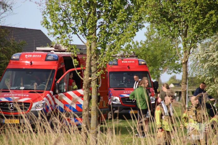 Politiehelikopter en veel hulpdiensten aanwezig voor valse melding