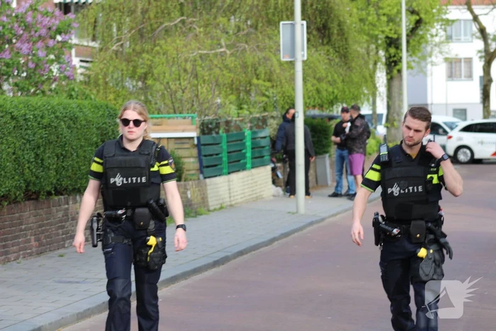 Veel politie aanwezig na schietpartij