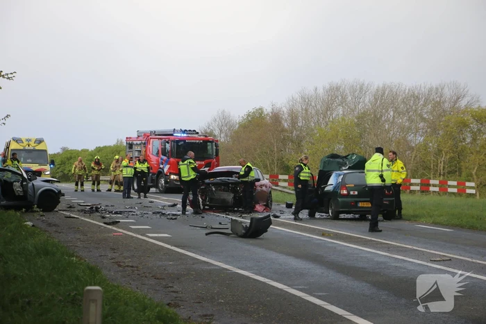 Meerdere gewonden bij ernstig ongeval