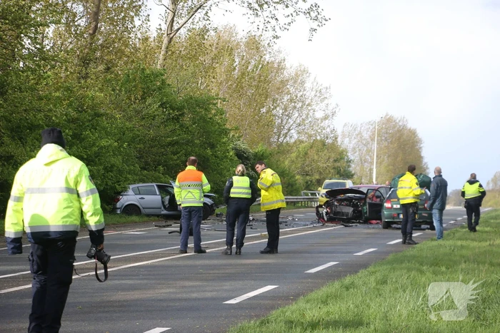 Meerdere gewonden bij ernstig ongeval