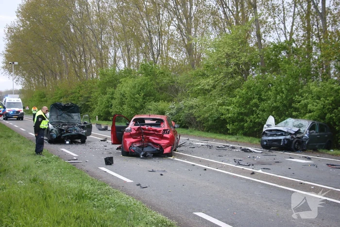Meerdere gewonden bij ernstig ongeval