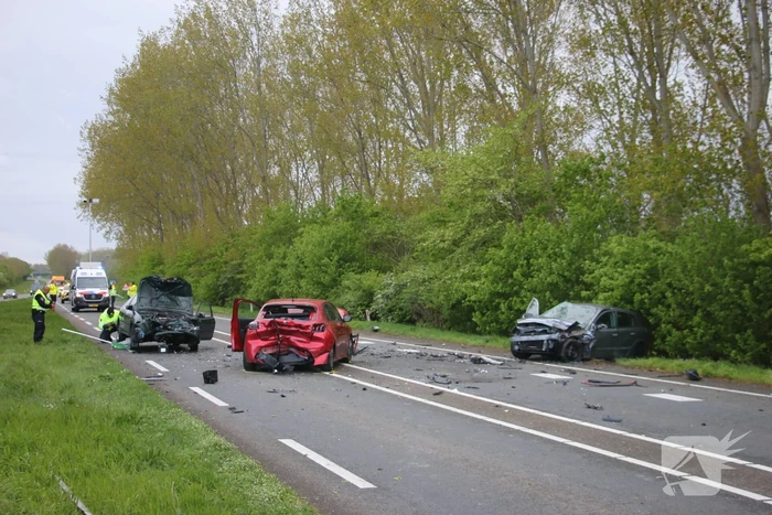 Meerdere gewonden bij ernstig ongeval