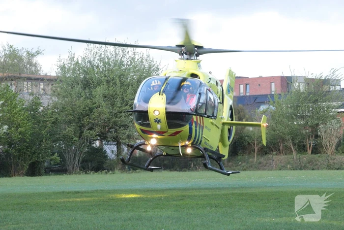 Persoon ernstig gewond na val van trap