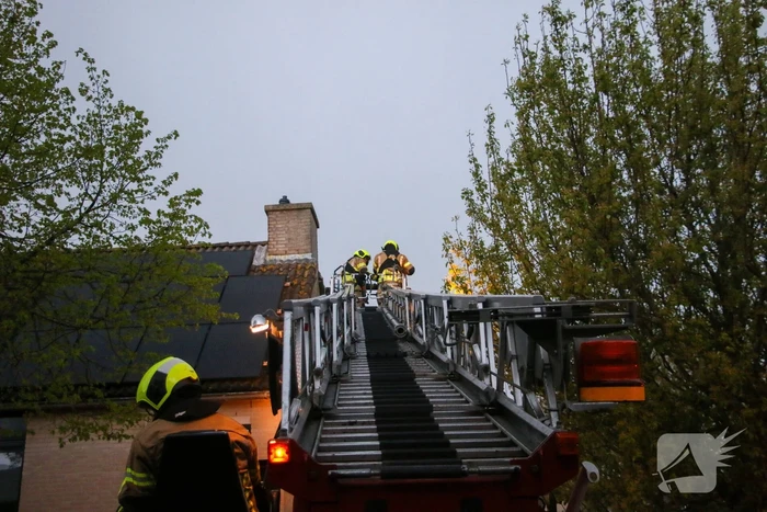 Dakrand los door harde wind