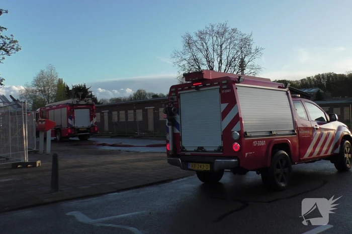Rookontwikkeling bij brand in sloopwoning