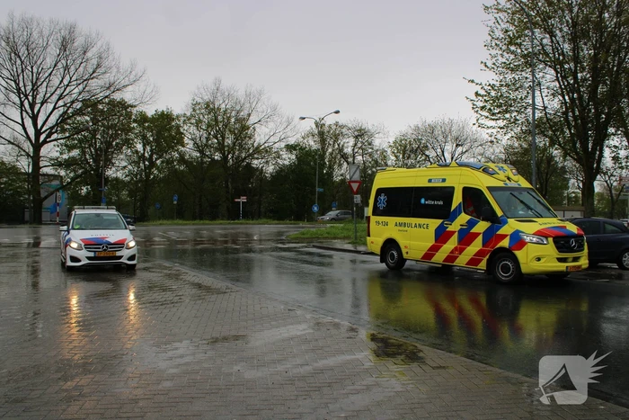 Fietser gecontroleerd na val