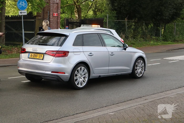 Schade bij ongeval tussen twee voertuigen
