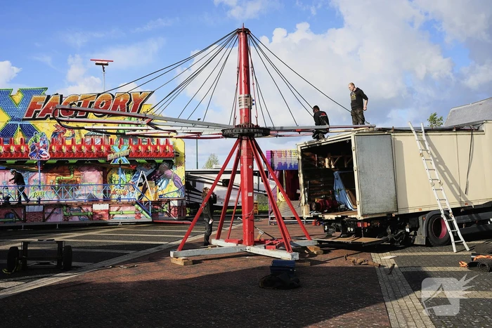 Laatste loodjes voor start van kermis