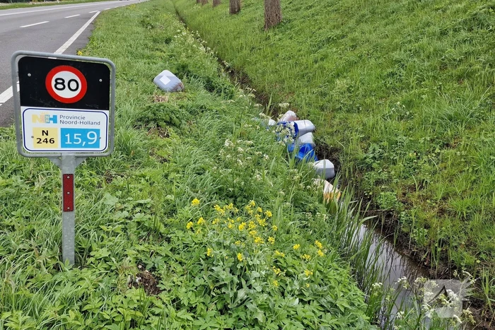 Op ten minste zeven locaties drugsafval aangetroffen