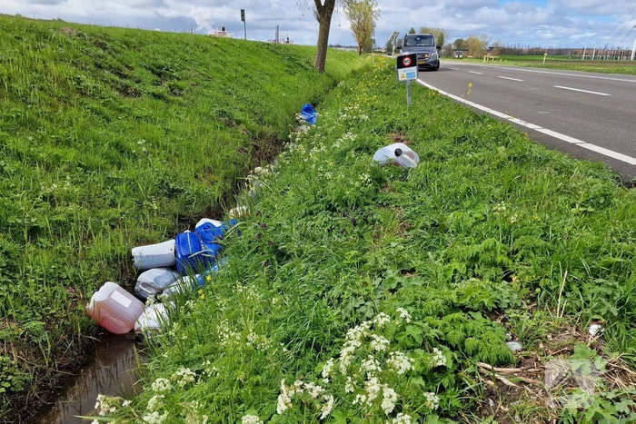 Op ten minste zeven locaties drugsafval aangetroffen