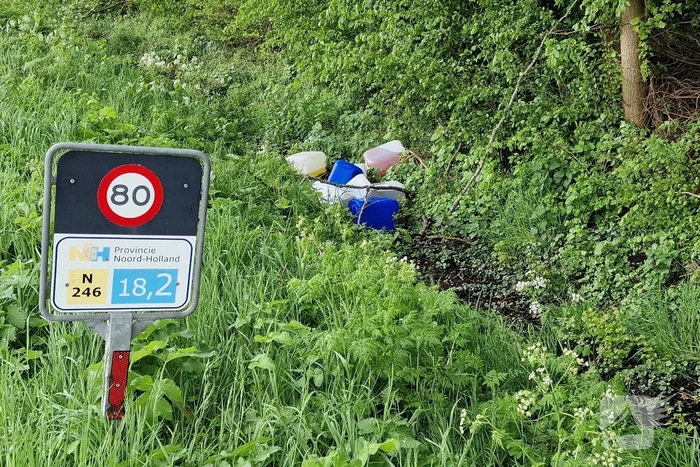Op ten minste zeven locaties drugsafval aangetroffen