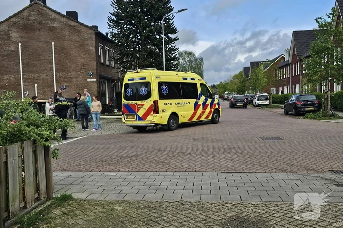 Fietswiel kapot na ongeval met auto