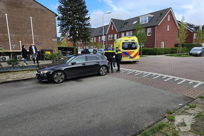 Fietswiel kapot na ongeval met auto