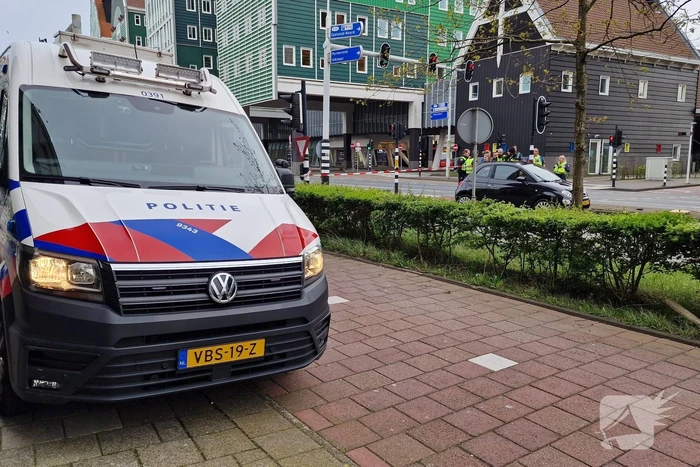 Maaltijdbezorger gewond bij ongeval