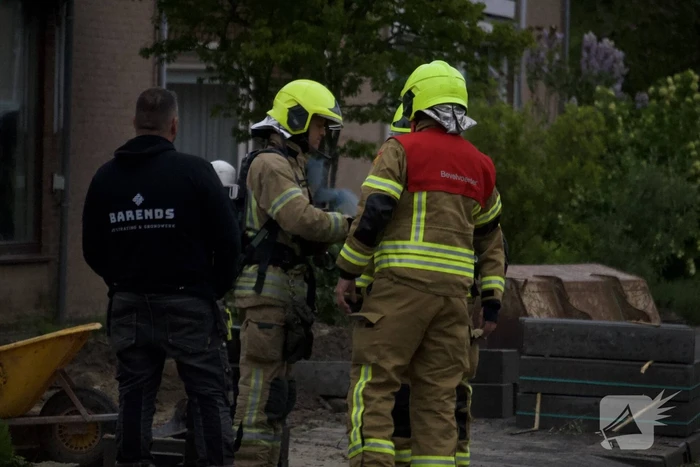 Gaslekkage door graafwerkzaamheden