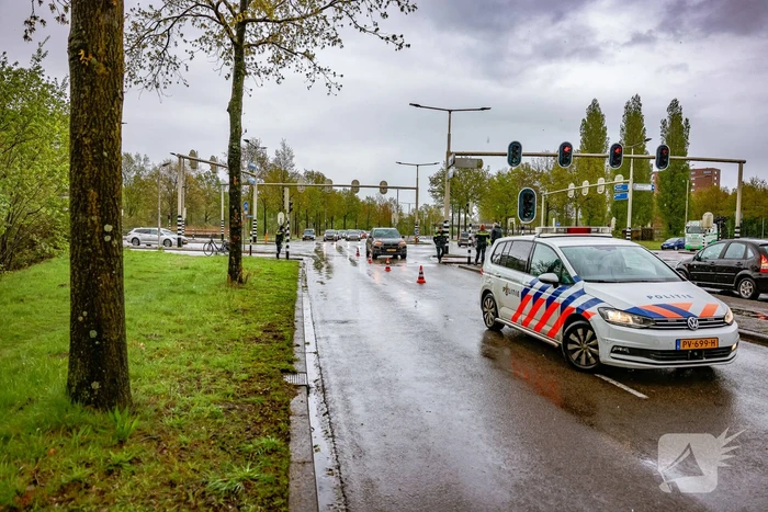 Overstekende fietser gewond bij aanrijding