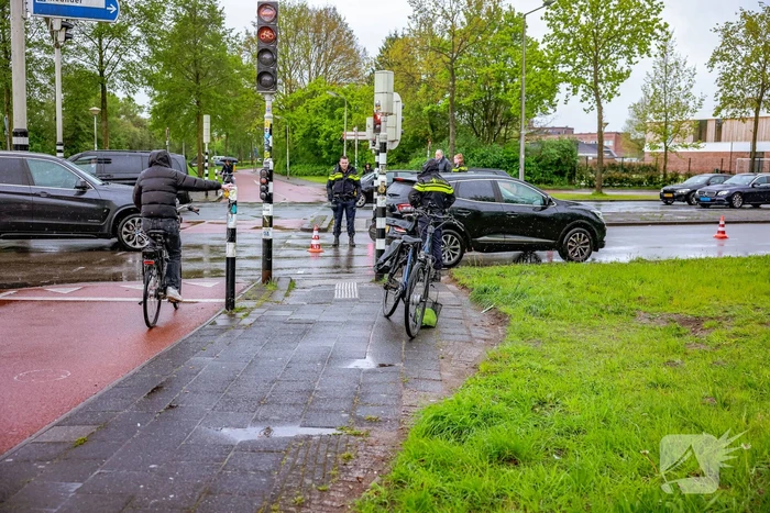Overstekende fietser gewond bij aanrijding