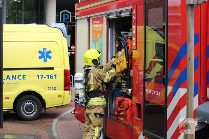 Kinderen nagekeken in ambulance na brand in oven