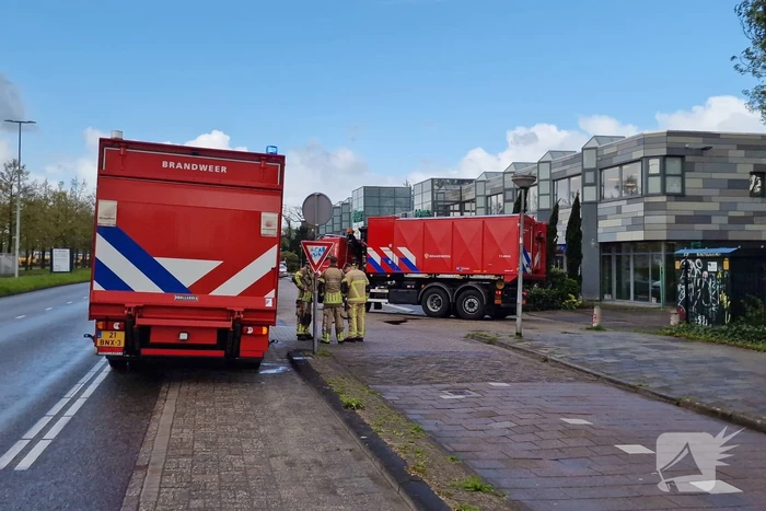 Gewonde bij brand in machine van fabriek