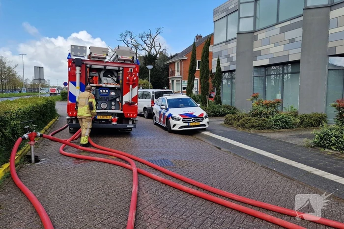 Gewonde bij brand in machine van fabriek