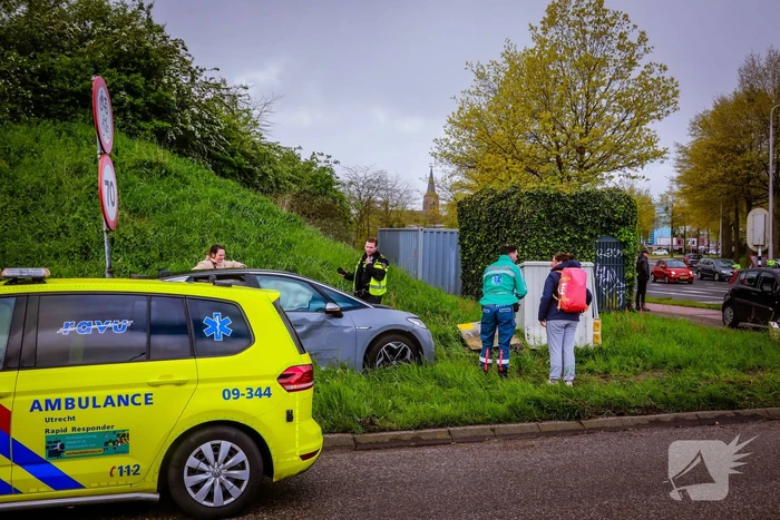 Flinke schade bij botsing op kruispunt