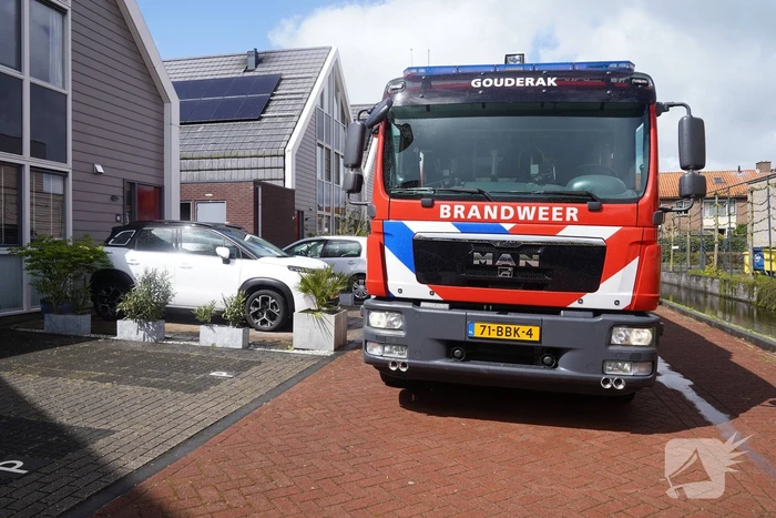 Brand in berging snel onder controle