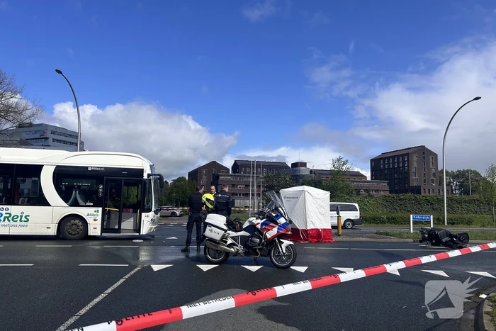 Scootmobieler overleden na aanrijding met lijnbus