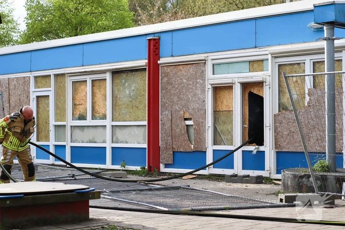 Inbraak en brandstichting in leegstaand schoolgebouw