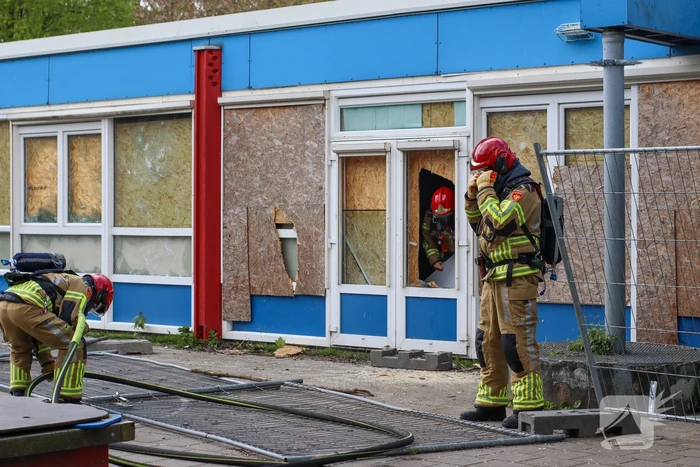 Inbraak en brandstichting in leegstaand schoolgebouw