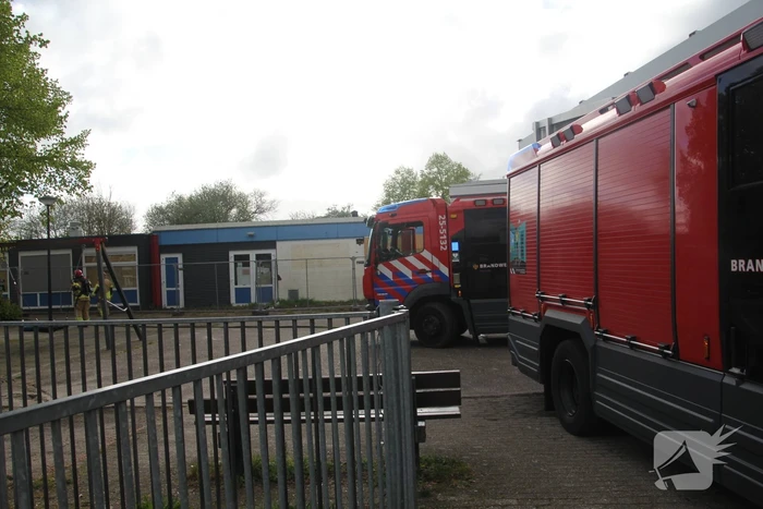 Inbraak en brandstichting in leegstaand schoolgebouw