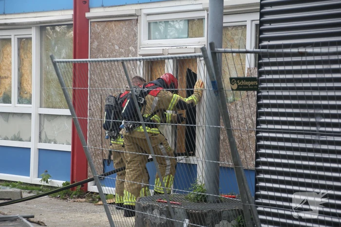 Inbraak en brandstichting in leegstaand schoolgebouw