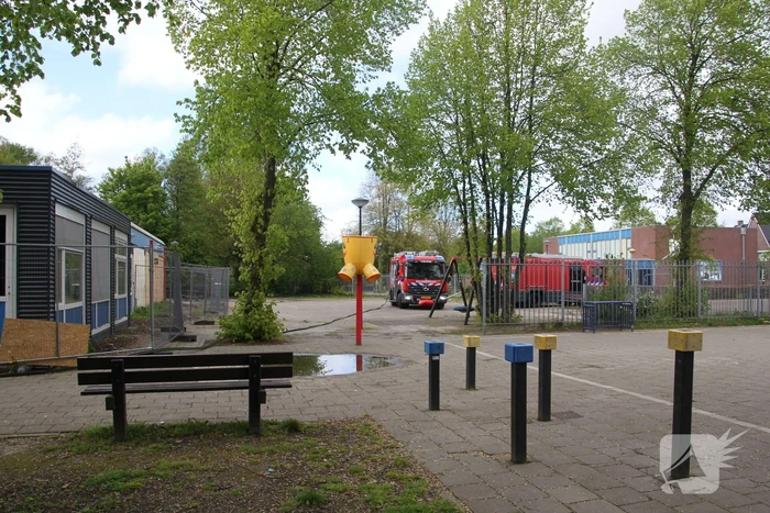 Inbraak en brandstichting in leegstaand schoolgebouw
