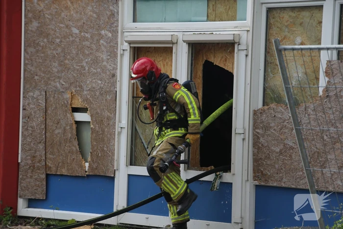 Inbraak en brandstichting in leegstaand schoolgebouw