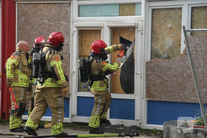 Inbraak en brandstichting in leegstaand schoolgebouw