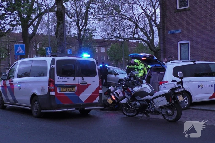 Scooterrijder gepakt na achtervolging, helikopter assisteert