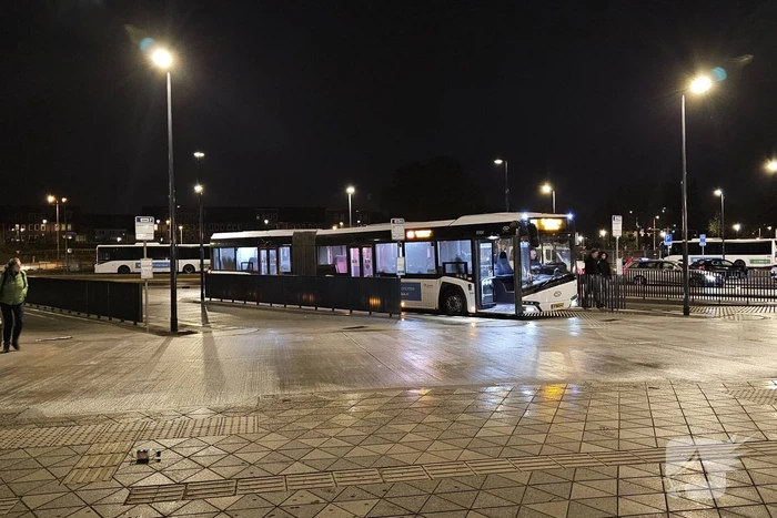 Busverkeer enkele minuten onderbroken wegens staking