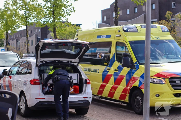 Brandweer ventileert appartement na kleine brand