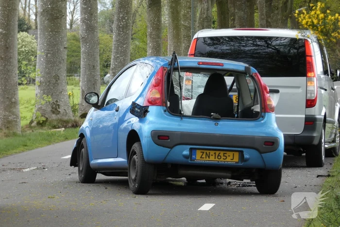Automobilist botst tegen boom