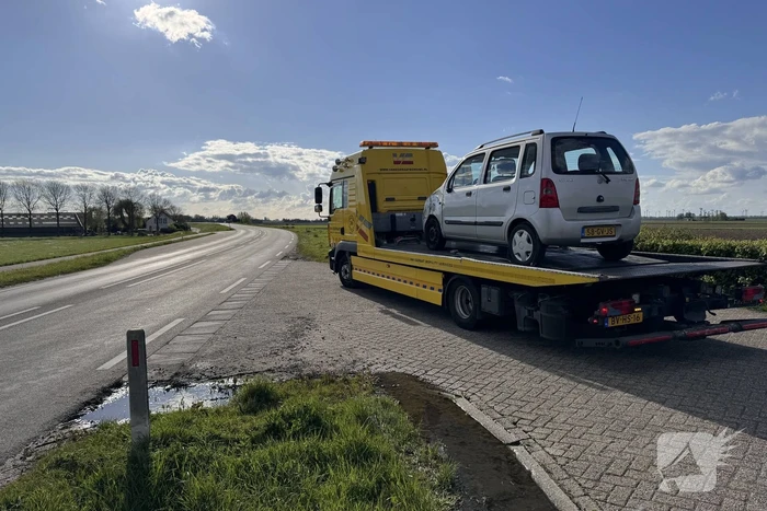 Vrachtwagenchauffeur rijdt automobilist aan