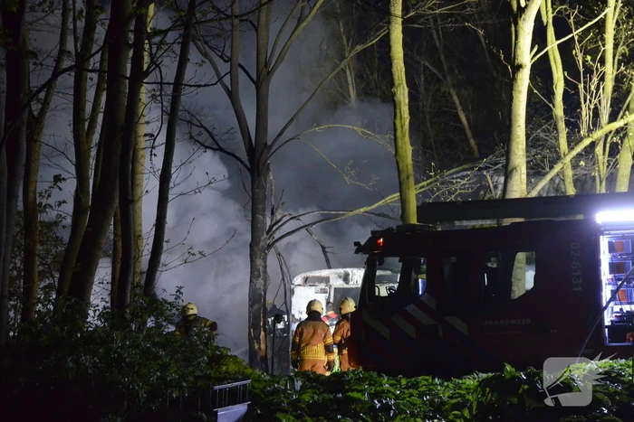 Schuur verwoest door brand