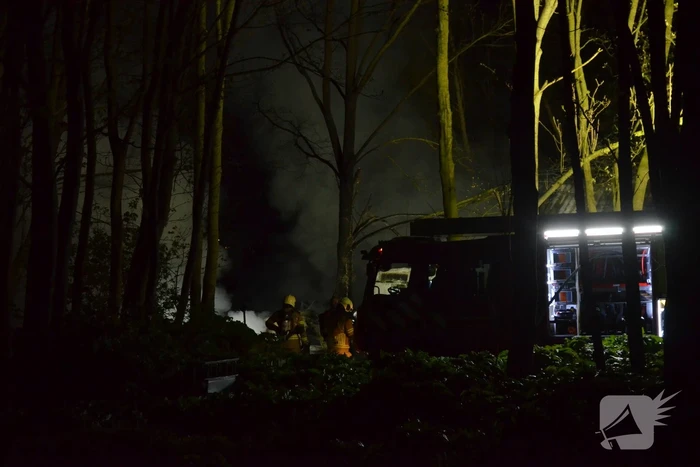 Schuur verwoest door brand