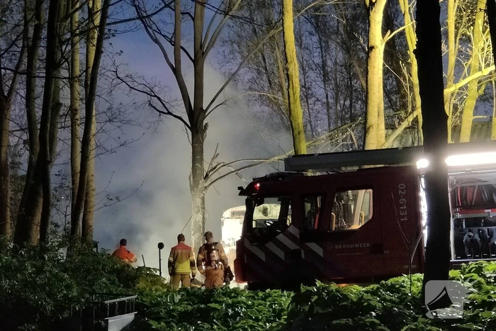 Schuur verwoest door brand