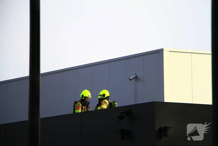 Brandweer ingezet voor brand bij bedrijfspand