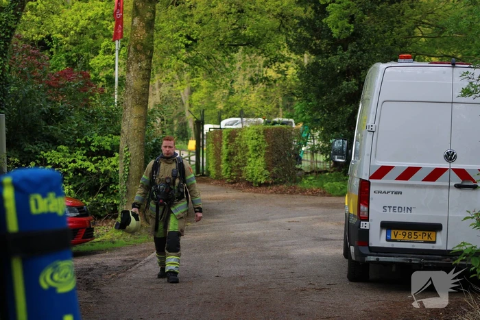 Gasleiding geraakt tijdens werkzaamheden