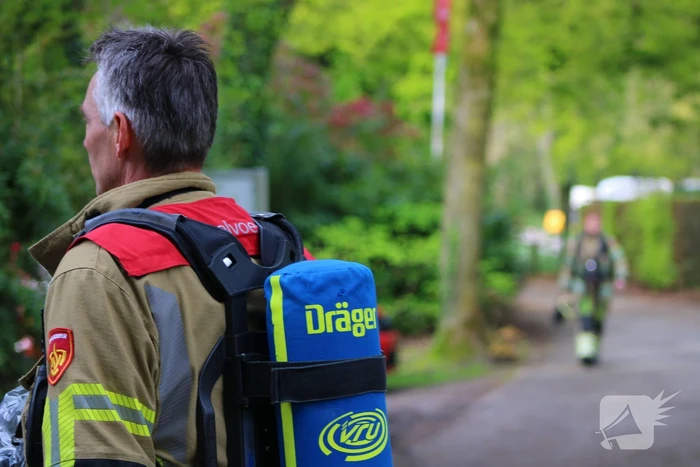 Gasleiding geraakt tijdens werkzaamheden