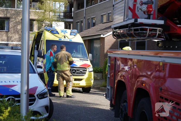 Persoon gewond bij woningbrand