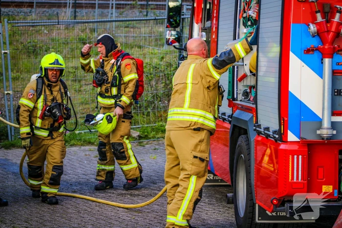 Brandstichting in leegstaand gebouw