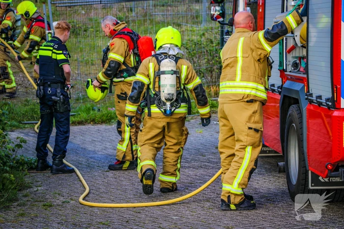 Brandstichting in leegstaand gebouw