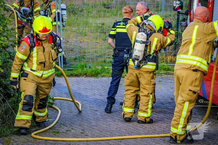 Brandstichting in leegstaand gebouw